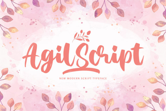 Agil Script: A Font That Brings Your Brand to Life