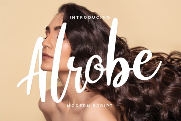 Alrobe Script: A Flowing Font for Creative Campaigns