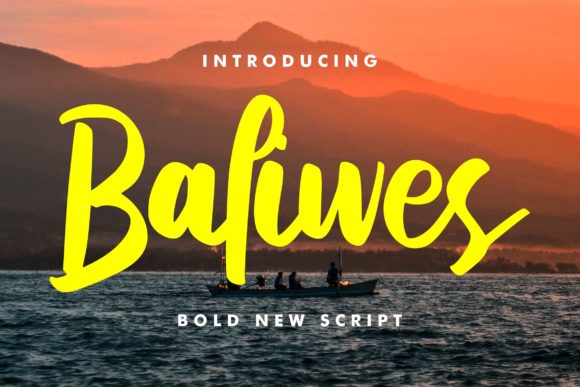 Baliwes Script: A Font for Business Style