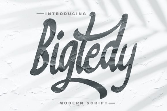 Bigtedy Script: A Font for Impact