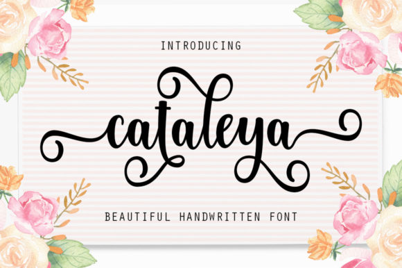 Cataleya Script: A Font for Polished Branding