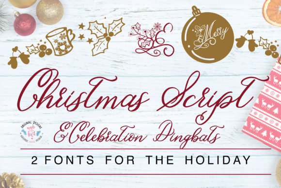 Christmas Duo Script: A Festive Font for Editorial Design