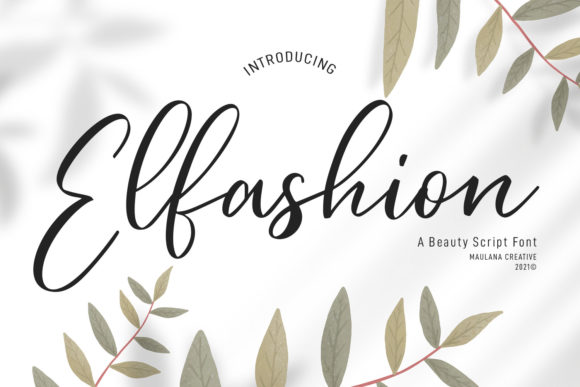 Elfashion Beauty Script: A Font of Elegance
