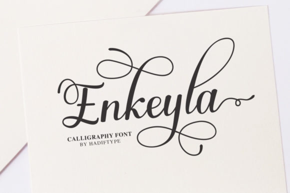 Enkeyla Script: A Font That Elevates Your Brand