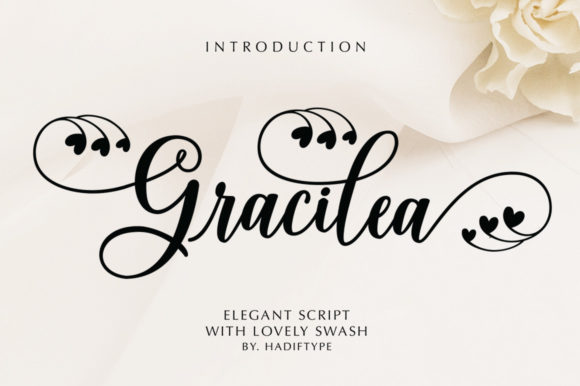 Gracilea Script: A Stylish Typeface for Editorial Design