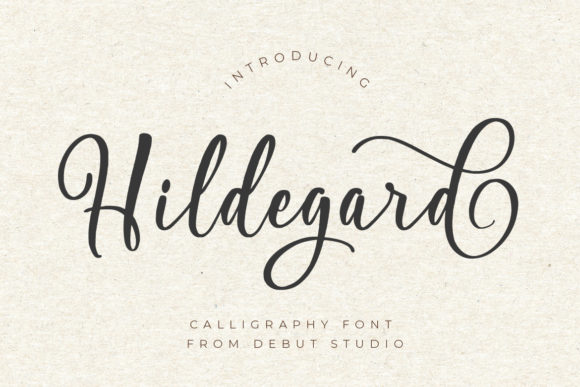 Hildegard Script: Elegant Font for Creative Makers
