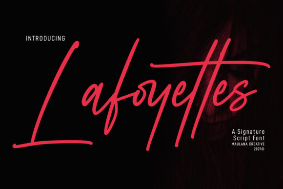 Lafoyettes Script: A Font for Business Brilliance