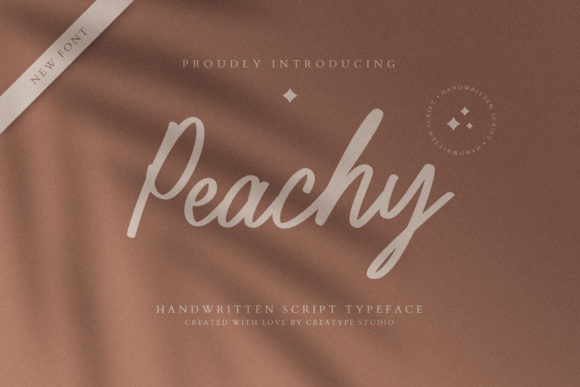 Peachy Script: A Stylish Font for Campaigns