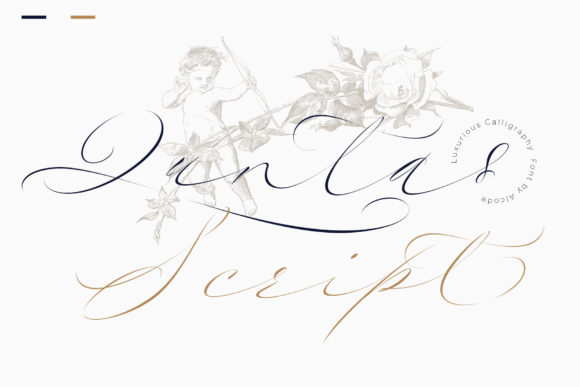 Quntas Script: Elegant Font for Digital Marketing