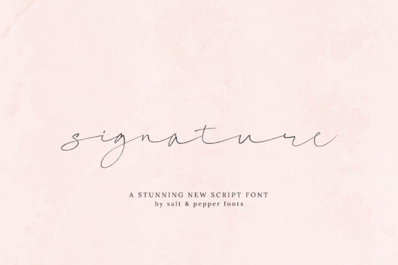 Signature Script: A Font for Impactful Campaigns