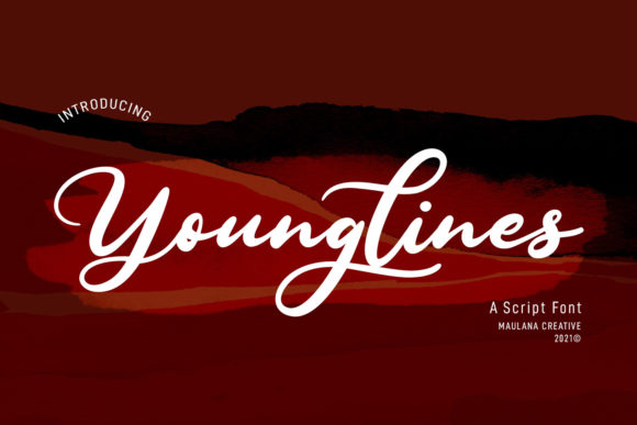 Younglines Script: A Classy Font for Business