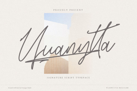 Yuanytta Script: A Elegant Font for Web Design